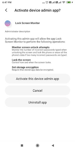 Lock Screen Monitor & Password পিসি