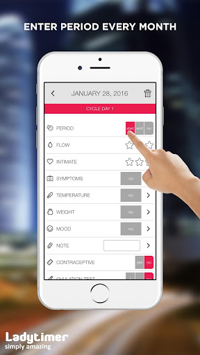 komputer Ladytimer Ovulation Calendar