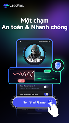 LagoFast Booster: Độ trễ thấp