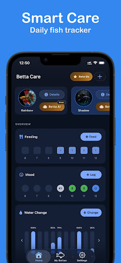 Betta Care: Fish Tracker پی سی