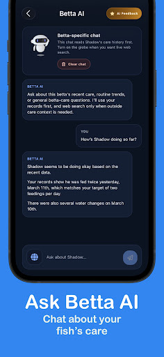 Betta Care: Fish Tracker پی سی