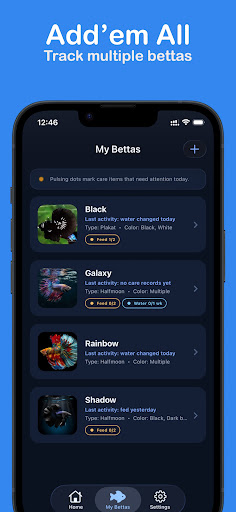 Betta Care: Fish Tracker پی سی