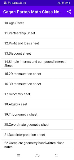 gagan pratap math class notes