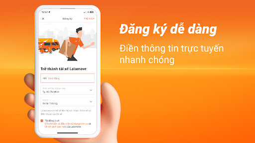 Lalamove - Đối tác tài xế PC