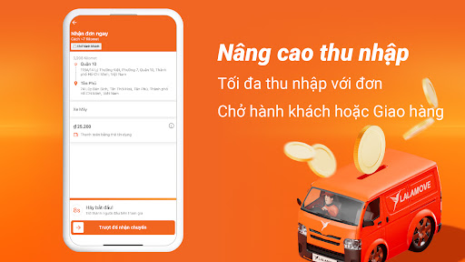 Lalamove - Đối tác tài xế PC