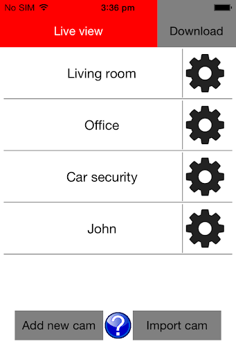 Attez 2.0 wifi cam PC