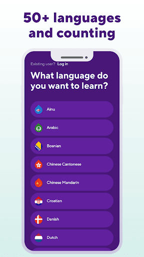 Drops: Language Learning Games