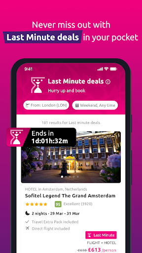 lastminute.com: holiday deals PC