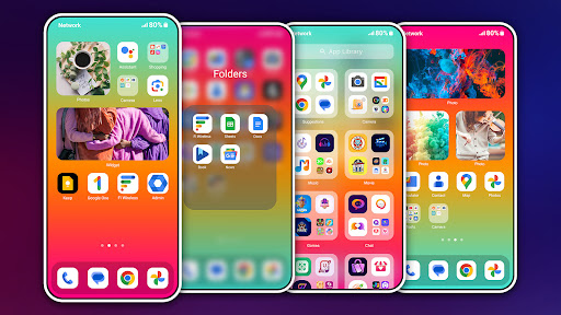 HiPhone Launcher OS Phone:Fast پی سی