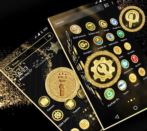 komputer Glitter Launcher Theme