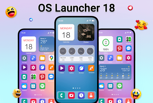 OS Launcher 18 - iLauncher OS پی سی