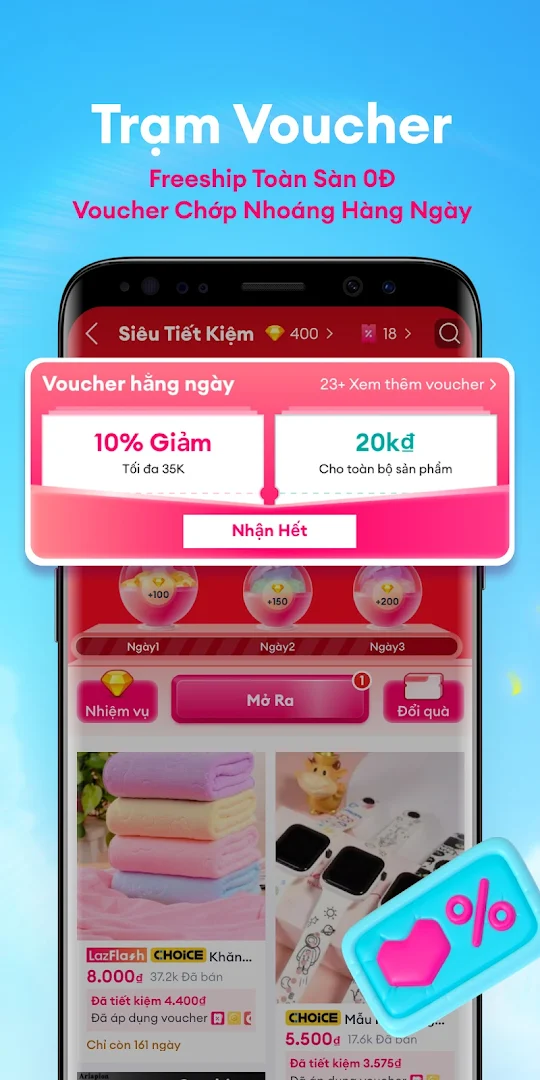 Lazada - Mua sắm nhiều ưu đãi PC