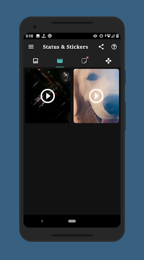 स्टेटस, स्टिकर सेवर PC