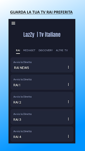 Diretta TV italiane, By LazZy