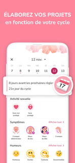 Calendrier des règles – Suivi PC