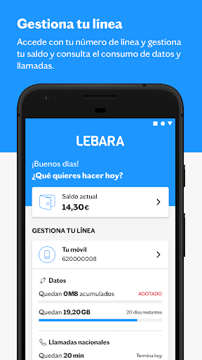 Soy Lebara - Área de cliente PC