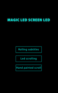 Magic LED Screen PC