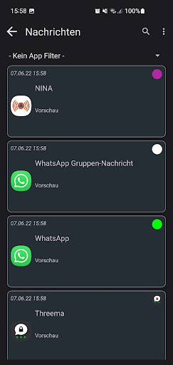 LED Blinker Benachrichtigungen PC