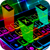 LED Light Keyboard الحاسوب