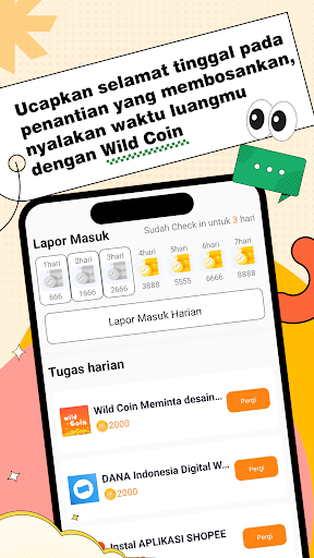 komputer Wild Coin-Kerja paruh bersama