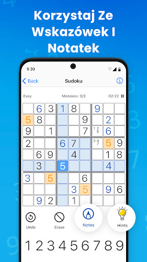 Sudoku - łamigłówka PC