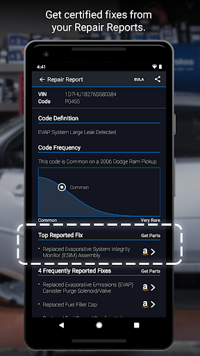 BlueDriver OBD2 Scan Tool الحاسوب