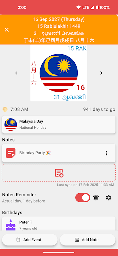 komputer Malaysia Calendar - Calendar2U