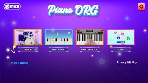 Piano ORG : Play Real Keyboard PC