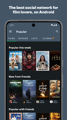 Letterboxd para PC