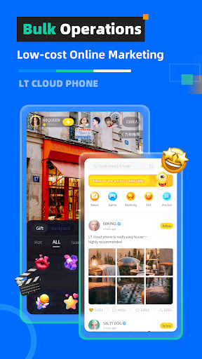 LT Cloud Phone - Emulator پی سی
