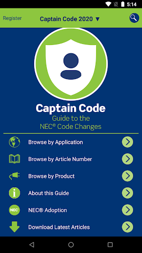 Captain Code NEC Code Changes PC