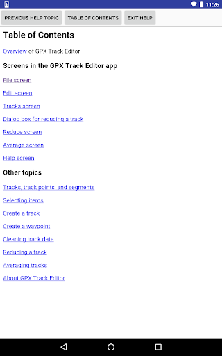 GPX Track Editor