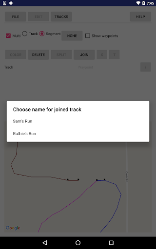 GPX Track Editor