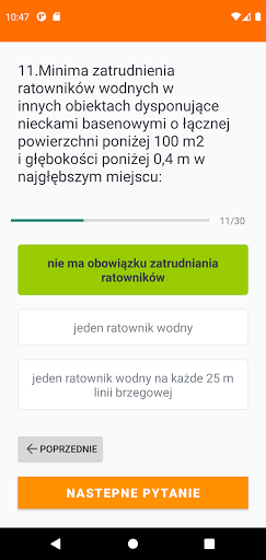 Ratownik Wodny Egzamin PC