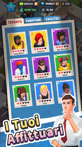 Magnate dell'Appartamento Idle