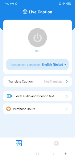 คำบรรยายสด - เสียงเป็นข้อความ PC