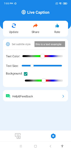 คำบรรยายสด - เสียงเป็นข้อความ PC
