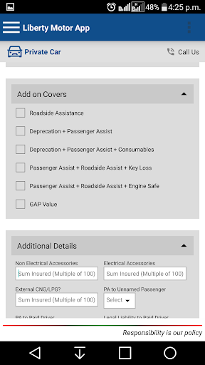 Liberty Motor App PC