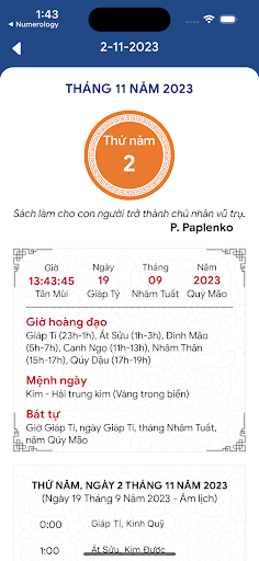 Lịch Vạn Niên-2024 PC