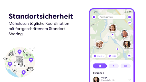 Life360: Standort teilen PC