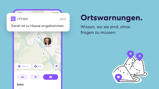 Life360: Standort teilen