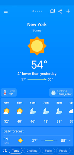 Weather & Clima - Weather Sky الحاسوب