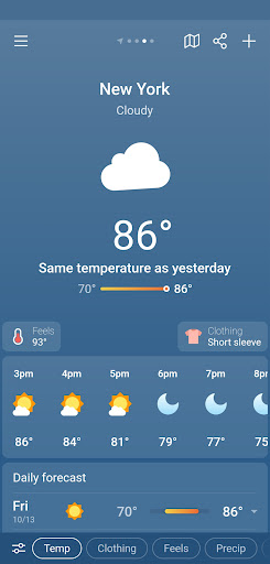 Weather & Clima - Weather Sky الحاسوب