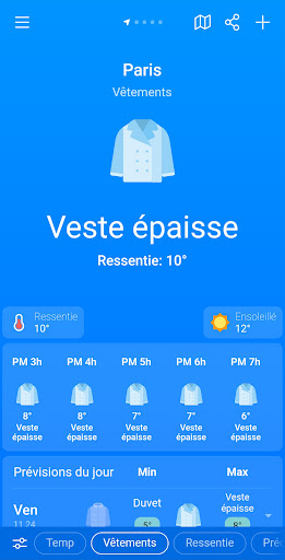 Météo, Prévisions: Weather Sky PC