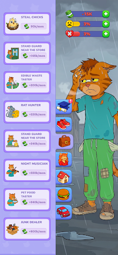 komputer Business Cat: Life Simulator