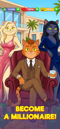 komputer Business Cat: Life Simulator