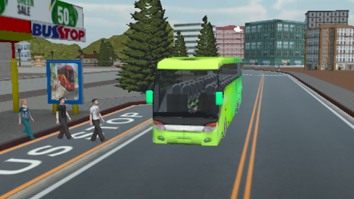 Bus Driving Bus Game 3D الحاسوب