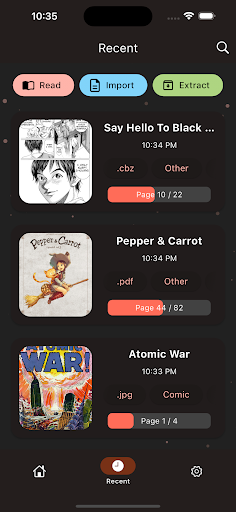 bloopworm - comic book reader PC