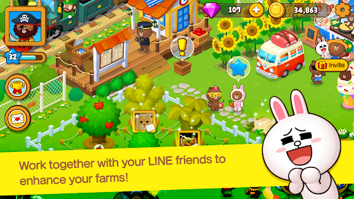 LINE BROWN FARM PC