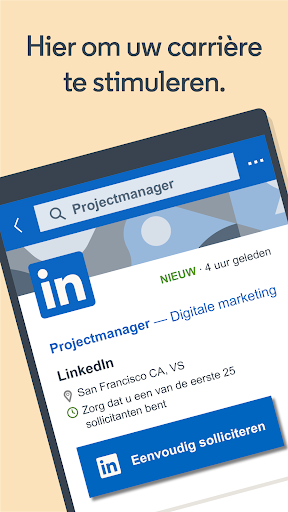 LinkedIn: Vacatures zoeken PC